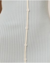 Tussah - Lori Contrast Ribbed Knit Dress