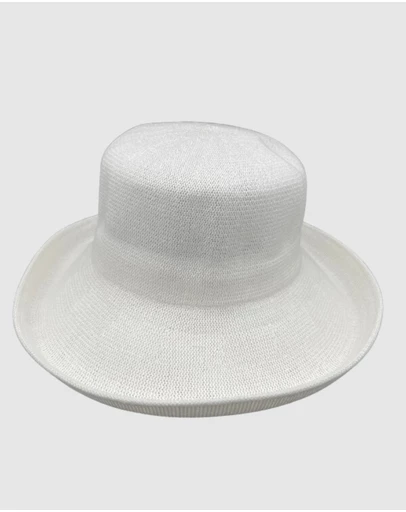 Jacaru - Jacaru 1506 Knitted Bucket Hat - Large Brim