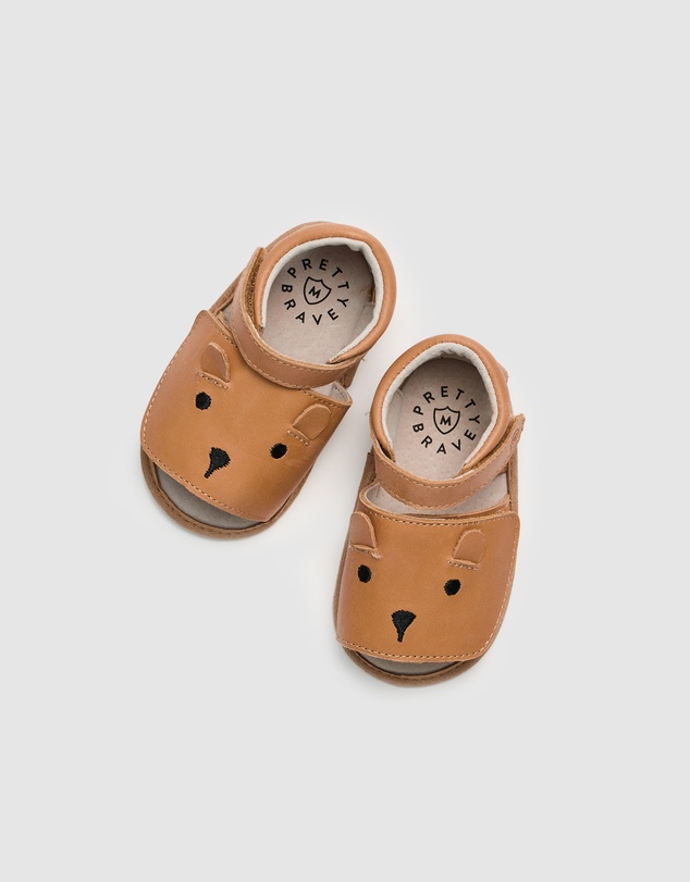 Pretty Brave - TEDDY SANDAL Tan