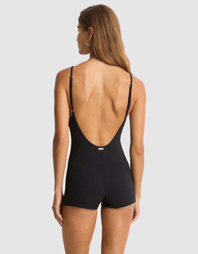Sea Level Australia - Spinnaker Scoop Neck Boy Leg One Piece