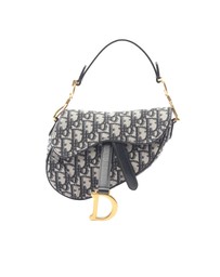 Pre-Loved by Azura Reborn - Pre-Loved Mini Oblique Canvas Saddle Bag