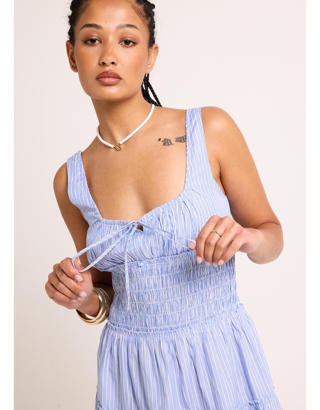Subtitled - Isidora Shirred Mini Dress