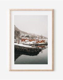 LEGGERA - Hygge Winter Cabin Print