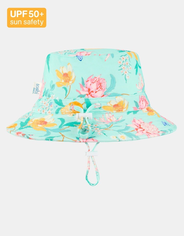 Toshi - Swim Sunhat Paradise -  Waratah Mint M