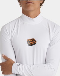 Billabong - Mens Jimmy Contrast Long Sleeve Rash Vest