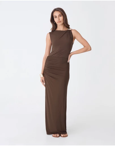Forcast - Kirsty Bamboo Ruched Skirt