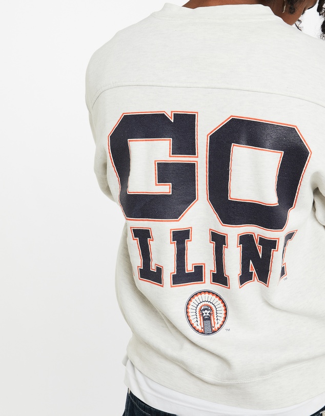 Vintage by The Real Deal - Pre Loved - Vintage 90s NCAA University of Illinois Fighting Illini Sweatshirt