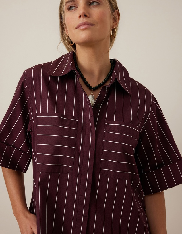 Ceres Life - Sara Mini Shirt Dress