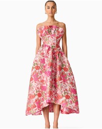 Elliatt - Floralie Strapless Gown
