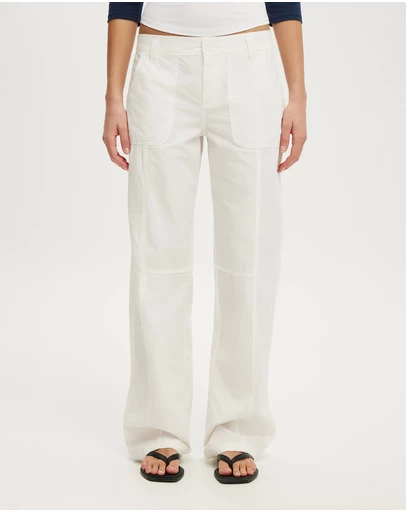Cotton On - Lexi Low Rise Utility Pant