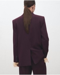 M.N.G - Straight-Fit Suit Jacket