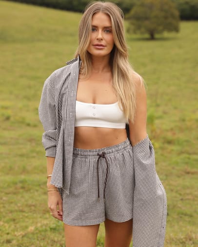 Volcano Gingham