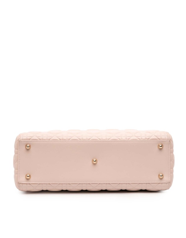 Pre-Loved by Azura Reborn - Pre-Loved Large Lambskin Cannage Lady Dior