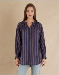 Amelius - Estelle Linen Tunic Blouse