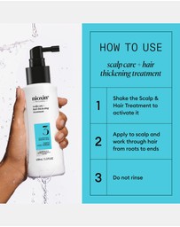 Nioxin - Nioxin System 3 Scalp + Hair Thickening Treatment- Serum For Damaged Hair With Light Thinning, 100ml