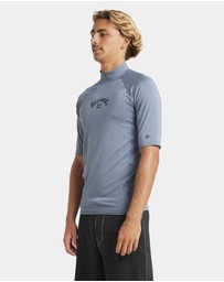 Billabong - Mens All Day Arch Short Sleeve Rash Vest
