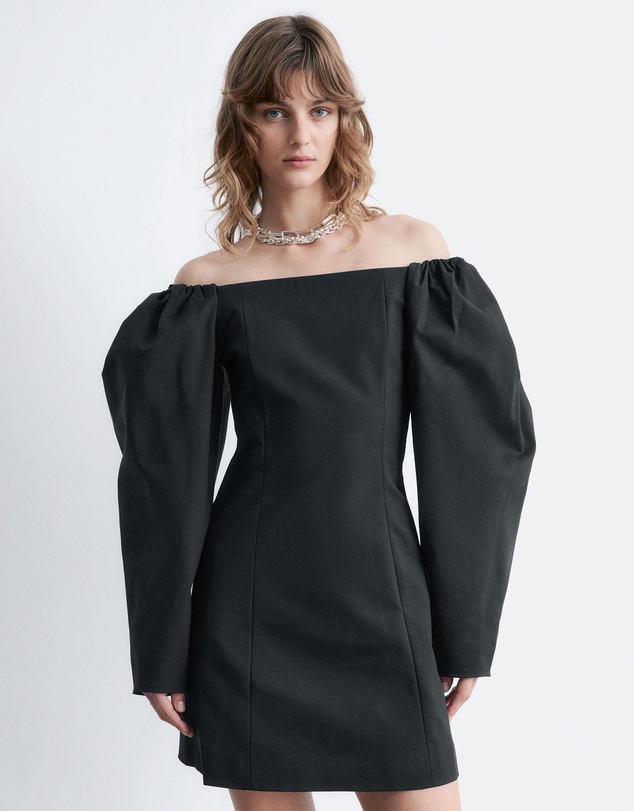 & Other Stories - Off-Shoulder Mini Dress