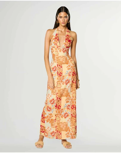 Winona - Solene Halter Maxi Dress