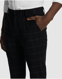 yd. - Loco Check Slim Chino