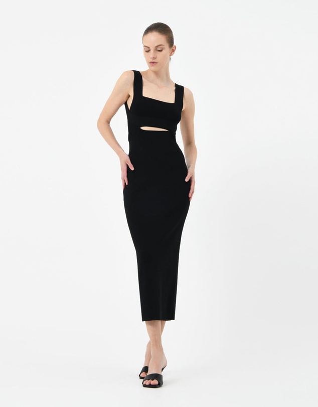 Forcast - Elia Cutout Knit Dress