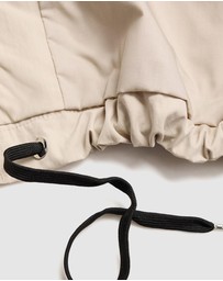 M.N.G - Cotton Jacket With Corduroy Collar