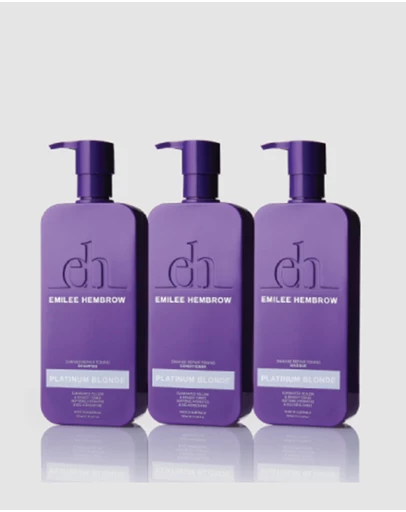 Silk Oil of Morocco - Platinum Blonde Damage Repair Toning Trio