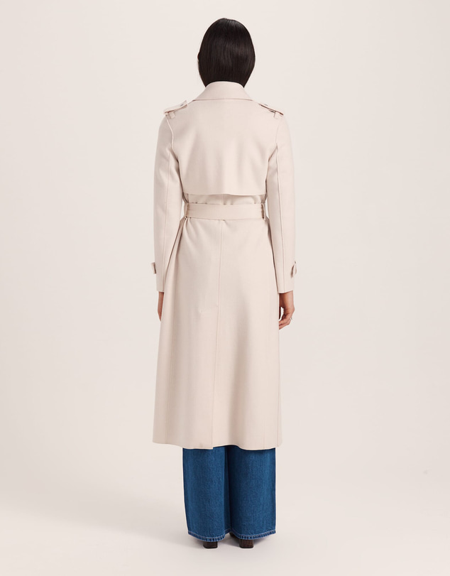 SABA - Karla Wool Longline Trench Coat