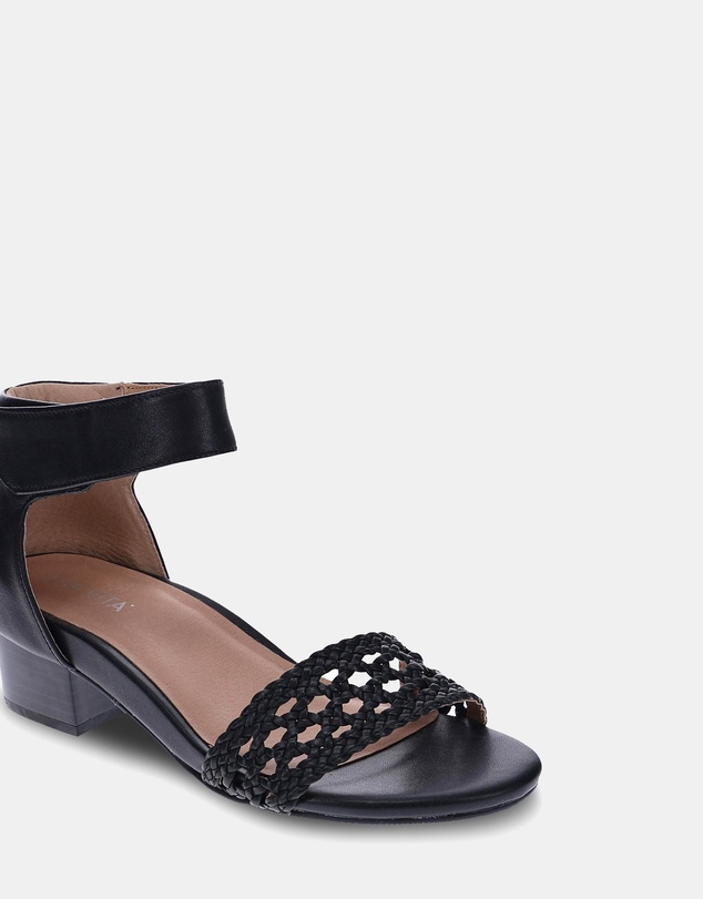 Mia Vita - Kath Heeled Sandal - Black