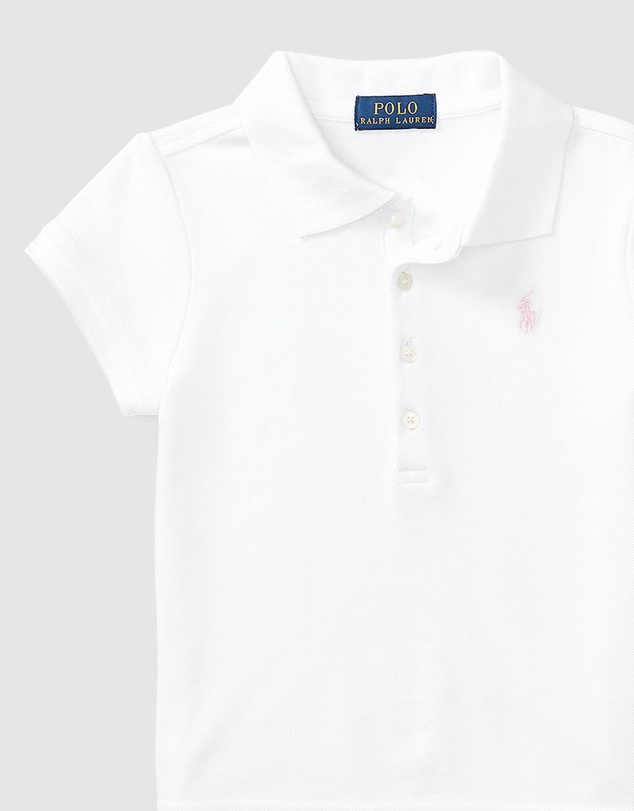 Polo Ralph Lauren - Stretch Cotton Mesh Polo Shirt - Kids