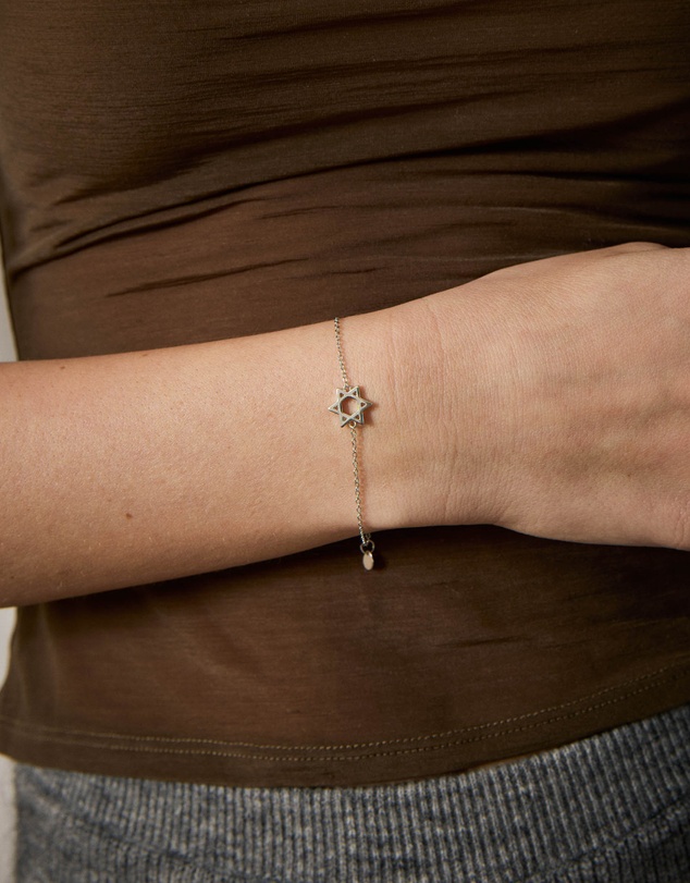 Bianc - Star of David Bracelet