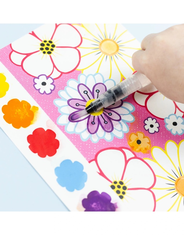 Tiger Tribe - Paint a Picture Set - Butterflies and Flowers