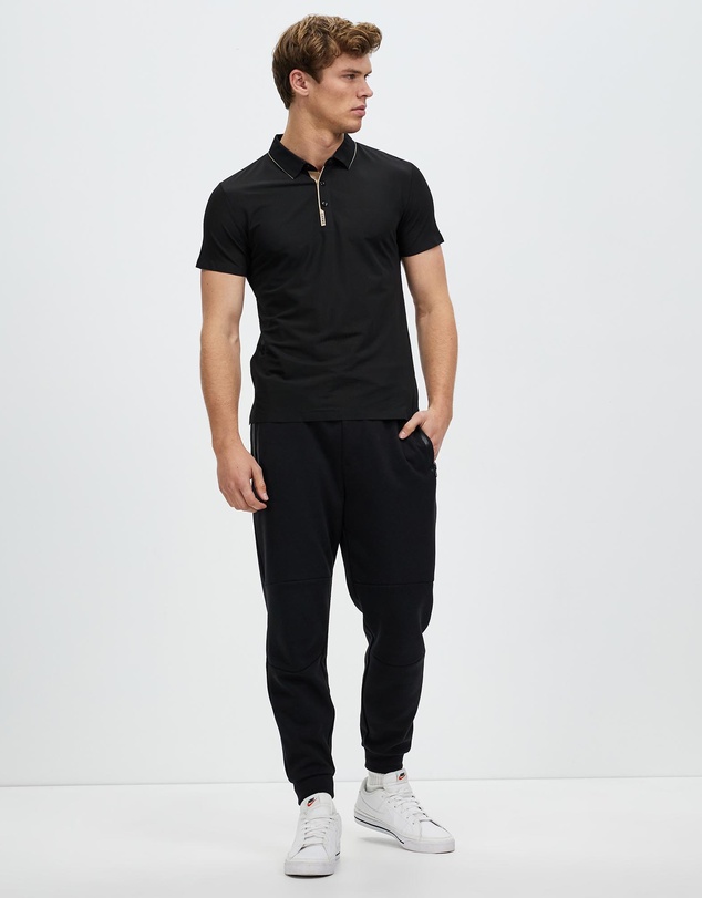 KAJA Clothing - Classic Short Sleeve Polo Shirt-Brant Top