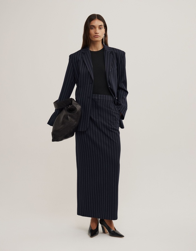 Witchery - Maxi Pinstripe Skirt