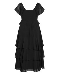 City Chic - Sienna Ruffle Tier Maxi Dress