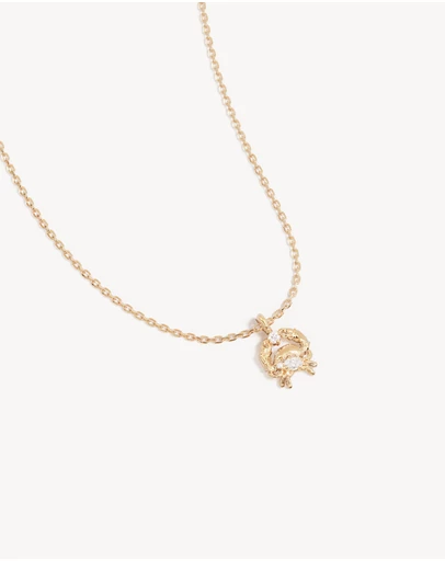 By Charlotte - You Are Magic Zodiac Necklace Cancer