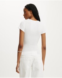 Cotton On - Double Layer Short Sleeve