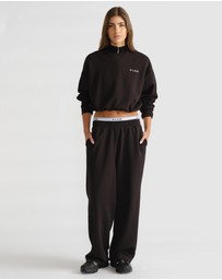 Decjuba - D-Luxe Logo Crop Sweat