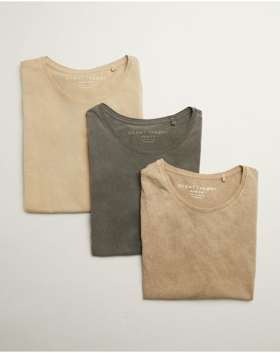 Charcoal, Brown & Sand