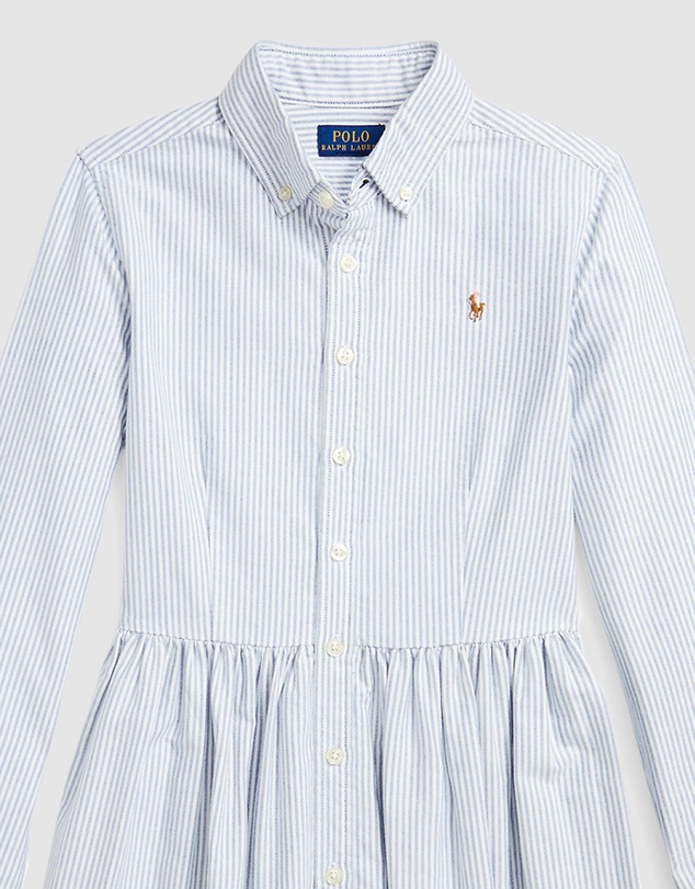 Polo Ralph Lauren - Striped Cotton Oxford Shirtdress (7YRS-16YRS)