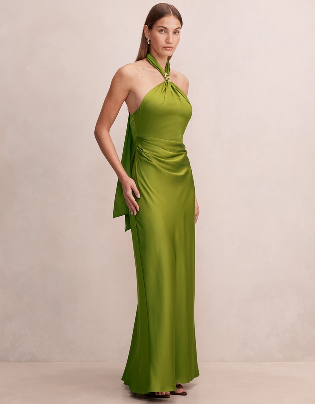 Forever New - Mariposa Halter Neck Maxi Dress