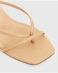Betts - Gigi Square Toe Heeled Mules