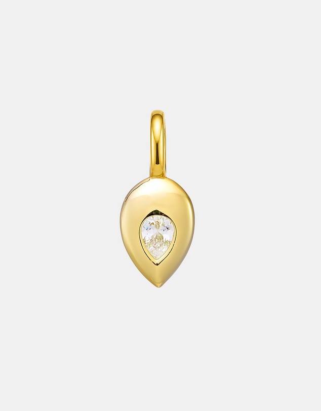 Zoe Olivia - 14K Gold Vermeil April Birthstone Charm