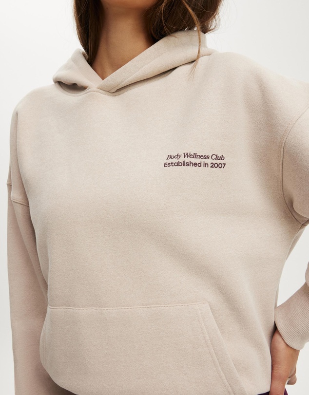 Cotton On Body Active - Plush Premium Graphic Hoodie