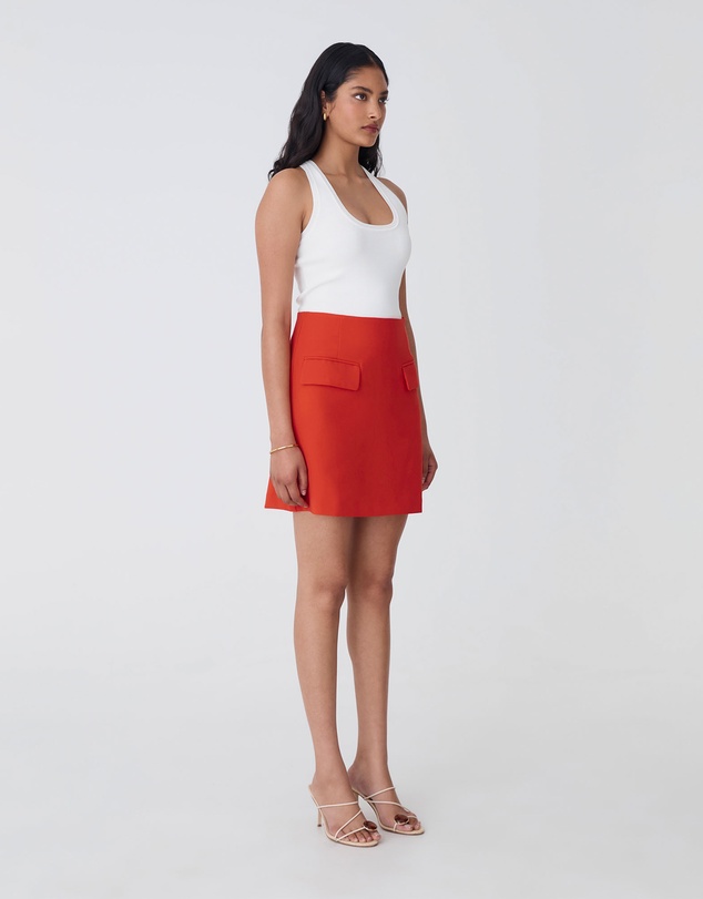 Forcast - Kinsley Tailored Mini Skirt