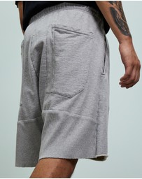 Surrounded By Ghosts - The Andesine Low Crotch French Terry Drawstring Shorts