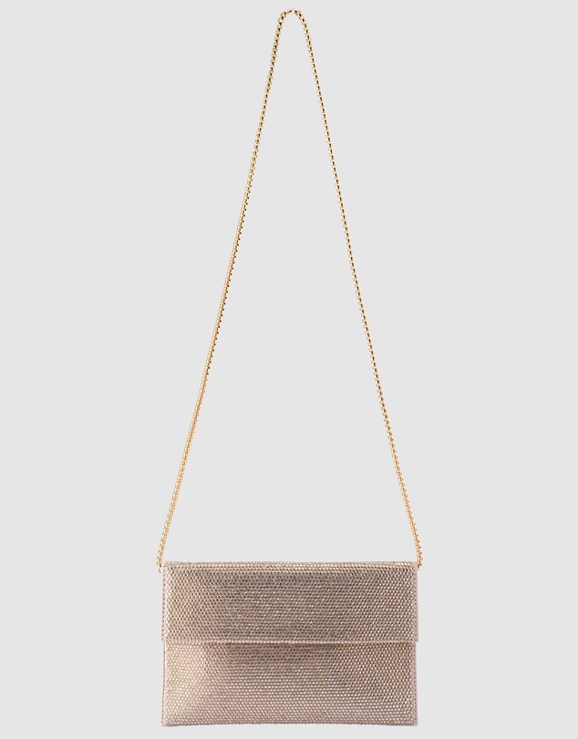 Olga Berg - Cara Crystal Envlope Clutch