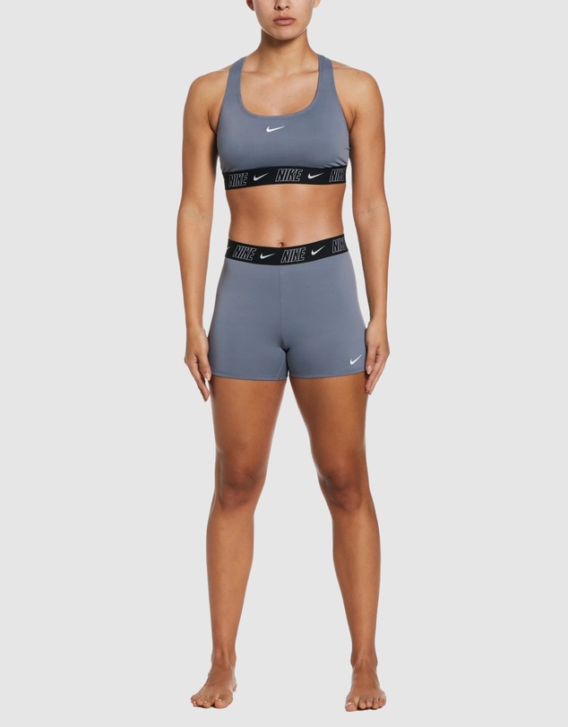Nike - Fusion Logo Tape Racerback Bikini Top
