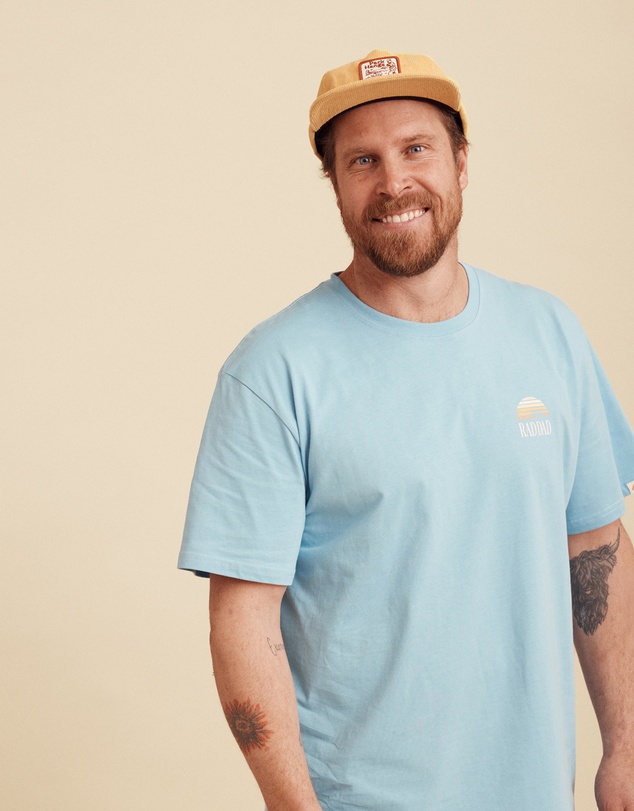 Banabae - Rad Dad Organic Cotton Tee - Blue