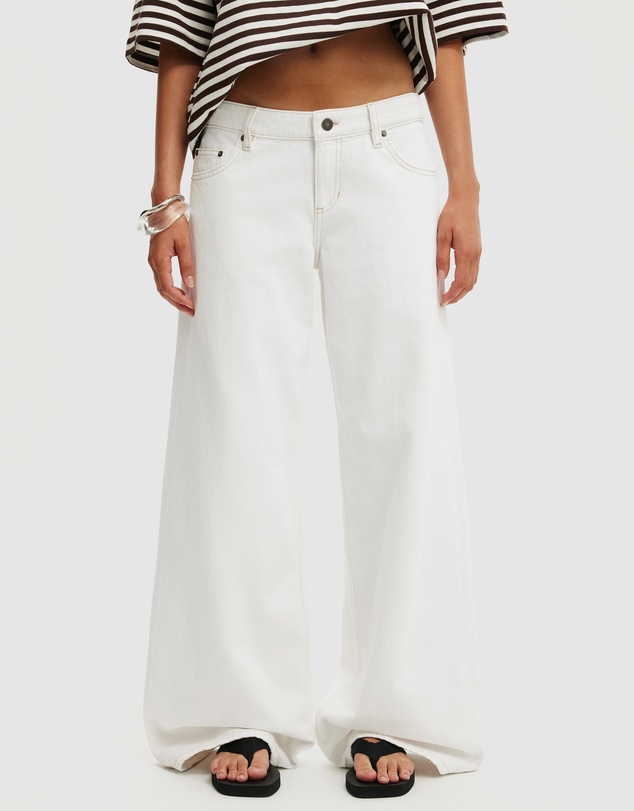 Cotton On - Low Rise Wide Jeans