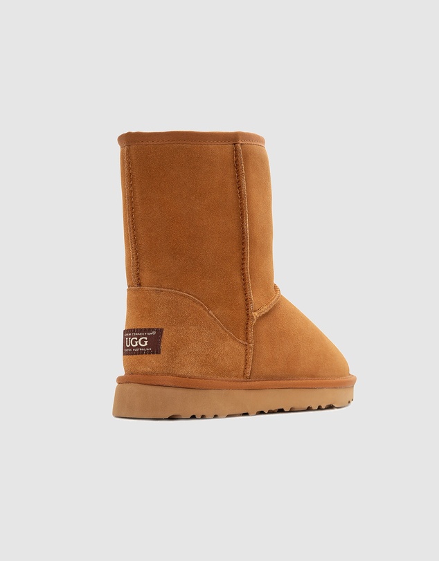 Ozwear Connection Uggs - Ugg Boots Genuine Australian Sheepskin Unisex Short Classic Suede